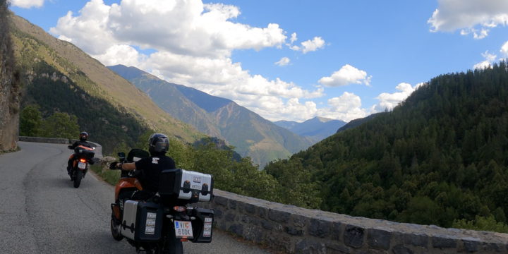 The red rocks of the Gorges de Daluis…