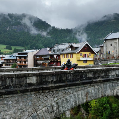 Flumet – Middle Age village between the Col des Aravis and the Col des Saisies.