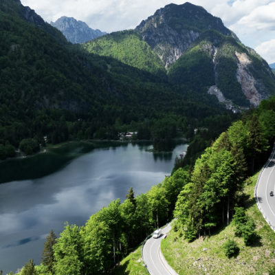 The Predil Pass – beautiful location and fantastic views.