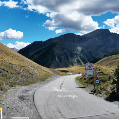 Col de Vars – the border pass between the Hautes-Alpes and Alpes-de-Haute-Provence departments